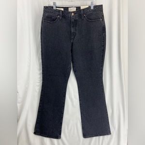 Universal Thread Vintage Stretch Black Denim Jeans Size 12